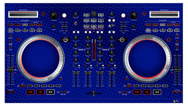 Numark NS 6 Skin Gradienter Blue